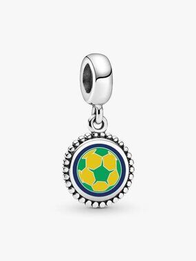 PandoraBrazil Soccer Charm